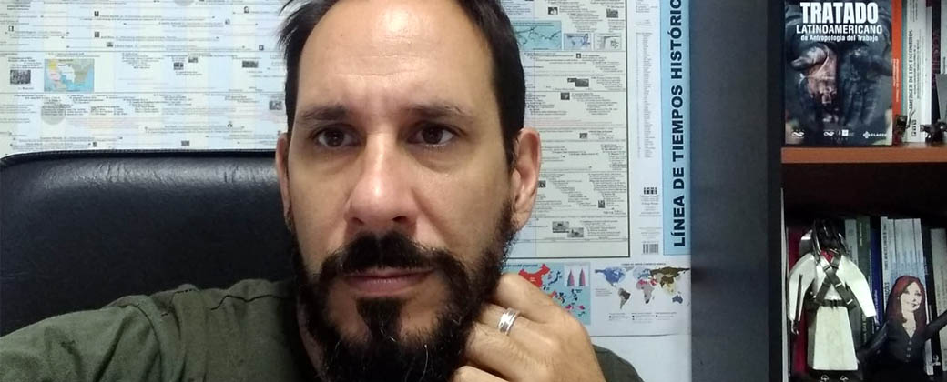 Hernán Palermo también es director de la Revista Latinoamericana de Antropología del Trabajo. Créditos: Hernán Palermo