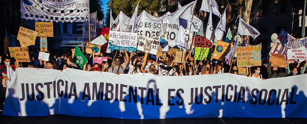 Marcha ambientalista en Argentina. Créditos: Guido Ieraci / ANCCOM 