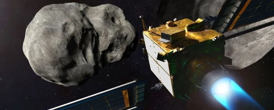 Nave espacial impactó por primera vez contra un asteroide para cambiar su rumbo