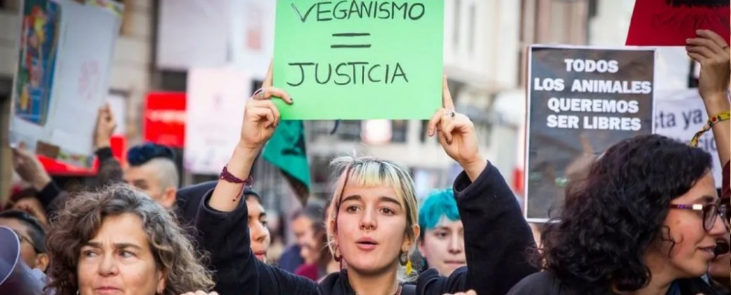Cada 1 de septiembre se conmemora con marchas el día mundial del veganismo. Créditos: diariopopular.com.ar