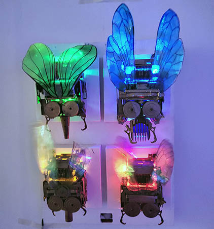 Mosquitos robot - “Microtrónicos” por Jorge Gabriel Mux