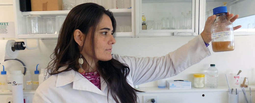 Daiana Nygaard es biotecnóloga y forma parte del equipo de investigación