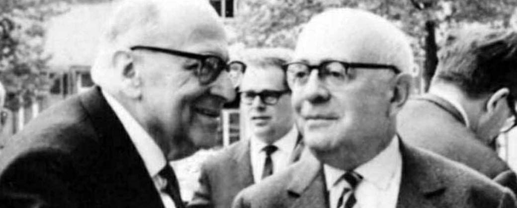 Max Horkheimer y Theodor, dos de los principales exponentes de la Escuela de Frankfurt. Créditos: https://revistasantiago.cl/