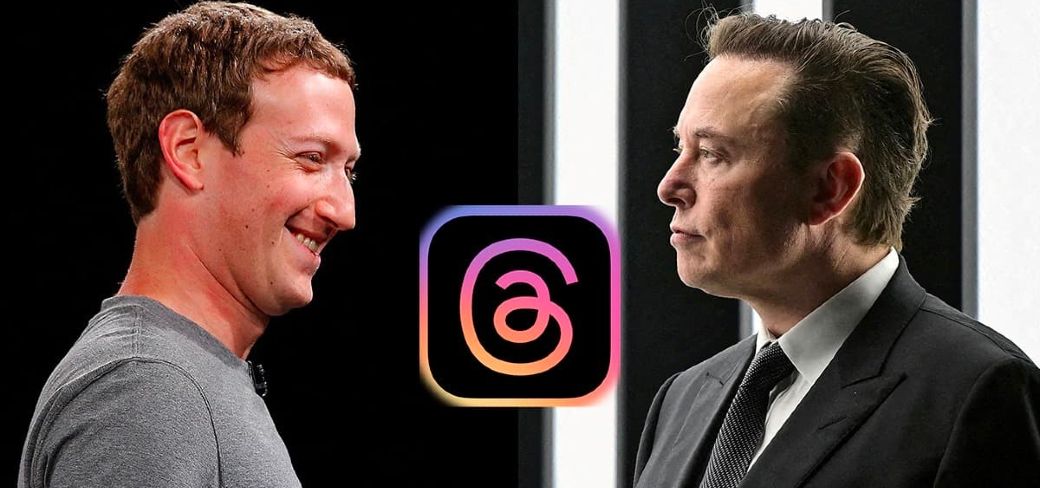Zuckerberg lanzó “Threads”, una nueva red social que apunta a competir con Twitter del magnate y propietario de Twitter, Elon Musk. Créditos: Clarín.