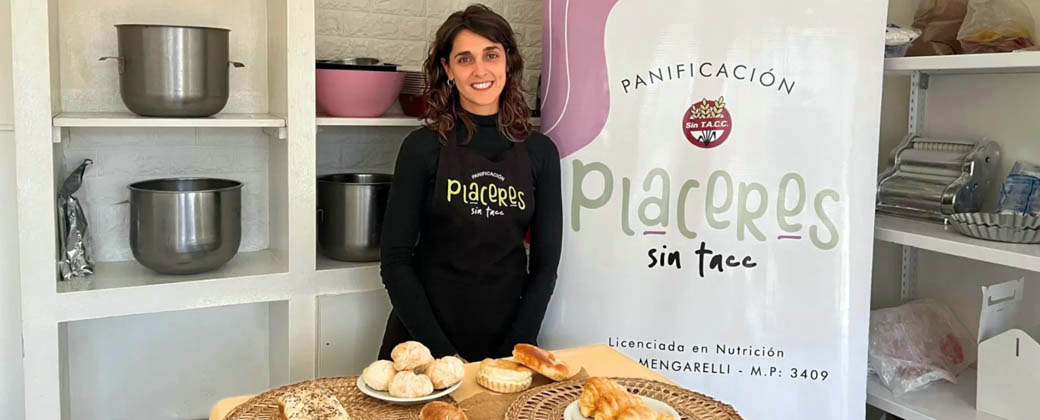Con una visión emprendedora, la nutricionista Mariana Mengarelli, creó su propio negocio de productos libres de gluten, brindando opciones seguras a quienes enfrentan estas restricciones. Crédito: Mundoempresas