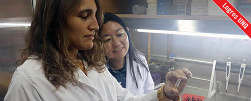 Ana Paula Pérez y Leticia Higa, investigadoras del proyecto