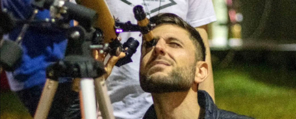 Leandro Abaroa en el II Festival Internacional de la Ciencia.