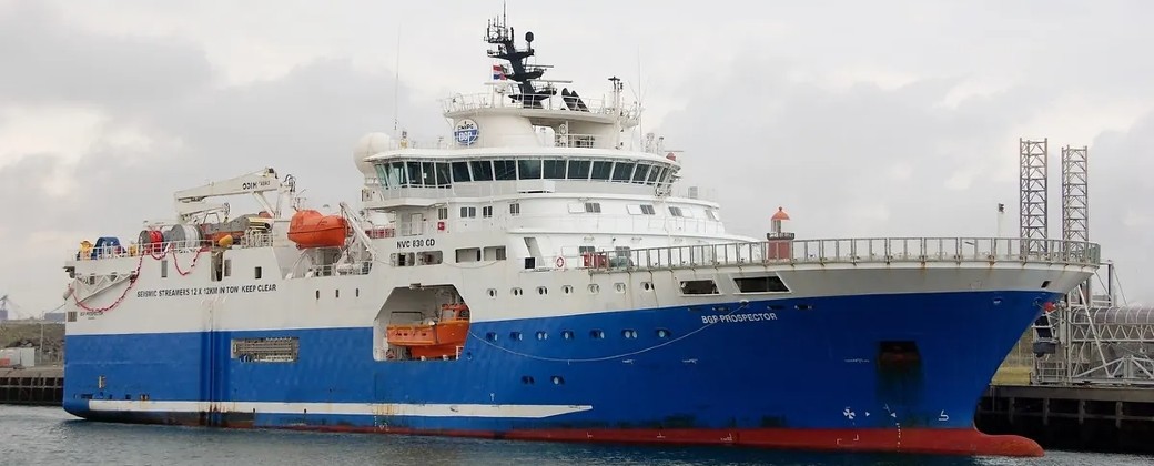 El buque noruego se encuentra actualmente en el puerto de Buenos Aires, mide 100 m de largo y pesa más de 3 mil toneladas. Créditos: Tramas.