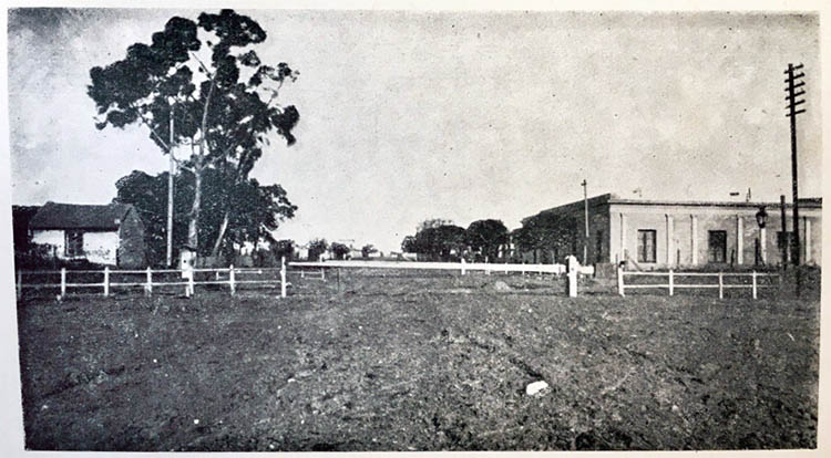 En Caballito, calle Acoyte (año 1902)