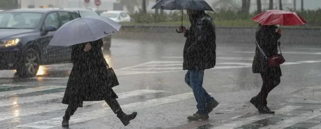 Se estiman lluvias y ráfagas de viento de hasta 90 kilómetros por hora. Créditos: Telam.