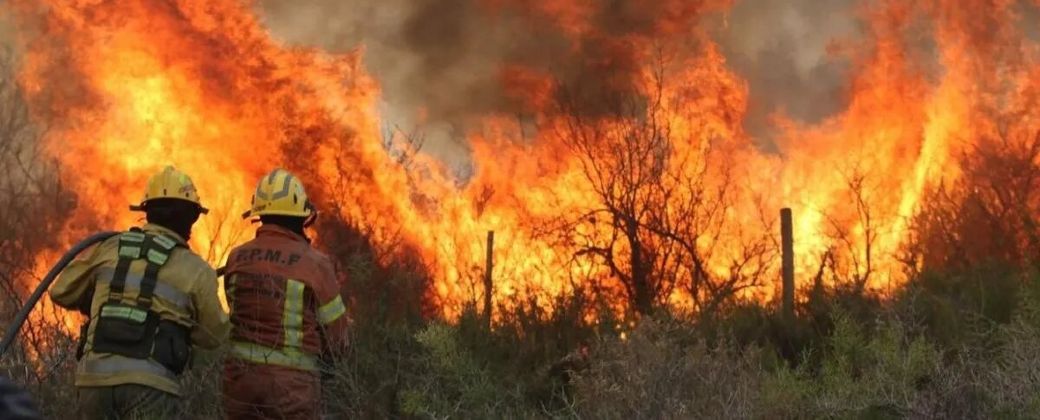 El fuego ya consumió más de 40 mil hectáreas. Créditos: Viajando.