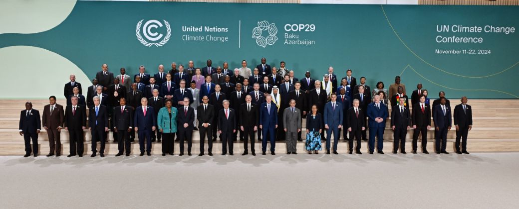 Ni Biden ni Xi Xinping participaron de la apertura de la COP29. Créditos: Agencia Estatal de Noticias de Azerbaiyán.