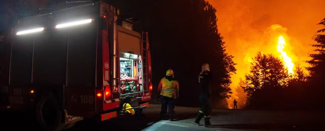 Los incendios en la zona ya arrasaron con más de tres mil hectáreas. Créditos: Marcelo Martínez.