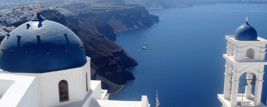 La paradisíaca Santorini bajo amenaza de erupción volcánica. Créditos: tripadvisor.