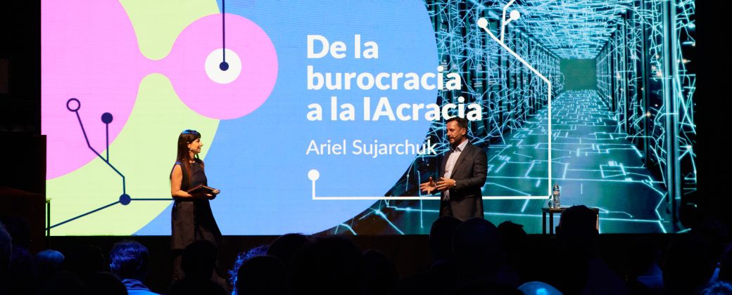 Ariel Sujarchuk, presidente del Instituto e intendente de Escobar. Créditos: CiudadanIA.