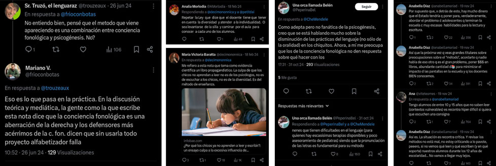 Posteos sobre el tema en la red social X (ex Twitter)