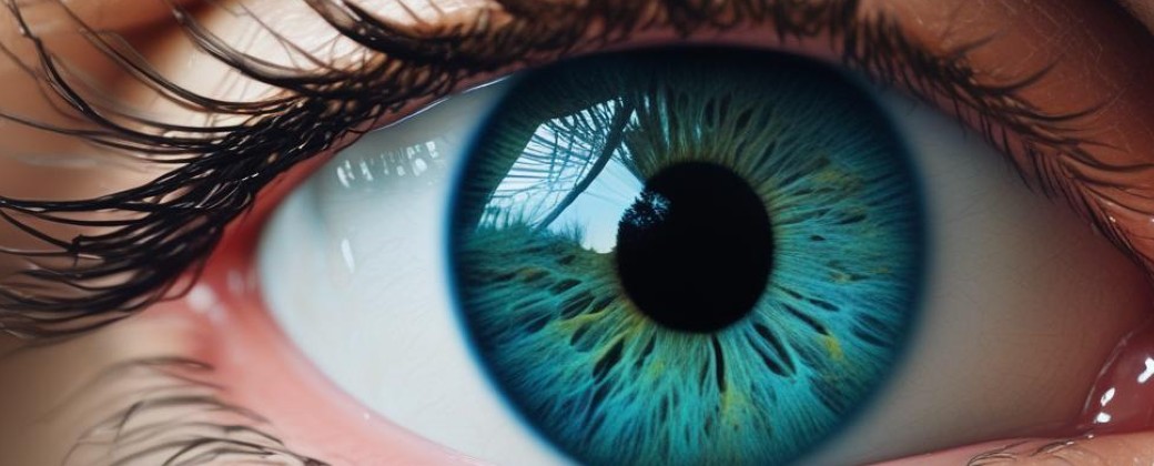 Una luz dirigida al centro del ojo: la ciencia se acerca, una vez más, a los bordes de lo real. Crédito: davinci.ai