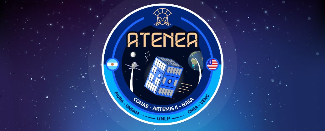 El CubeSat Atenea se desprenderá del cohete para analizar el entorno terrestre. Créditos: Argentina.gob.ar