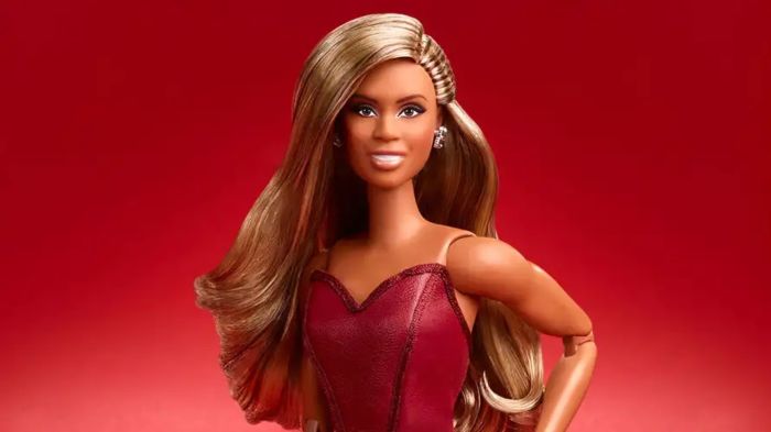 Barbie trans inspirada en la actriz Laverne Cox. Créditos: Marca.