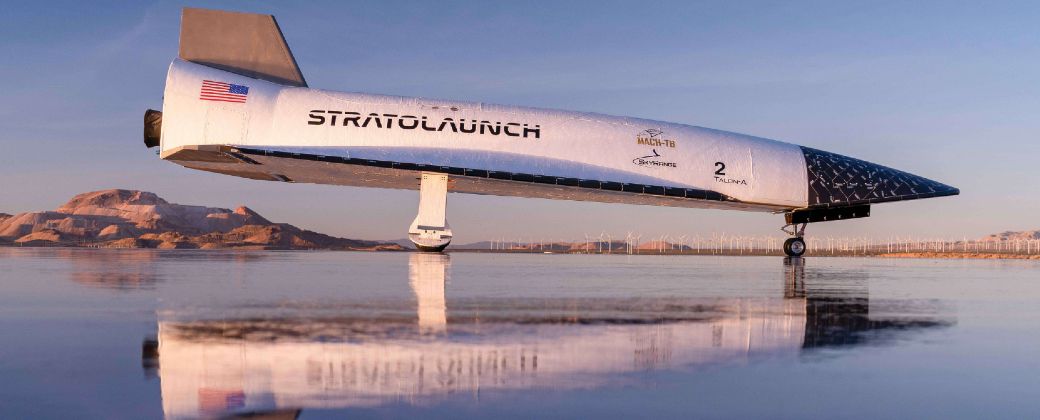 Más rápido que una bala: así vuela el Talon-A2, el avión sin piloto. Crédito: Stratolaunch.
