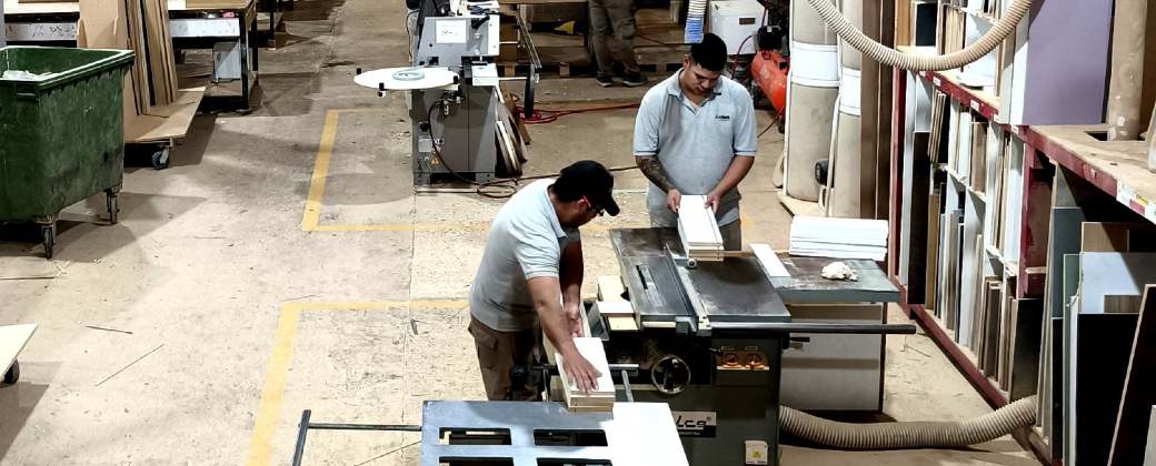 Una empresa de muebles que recibió asistencia del INTI. Créditos: INTI.