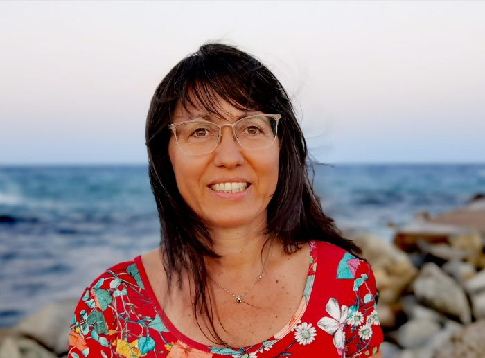 Graziella Bozzano es geóloga marina sénior del Servicio Hidrográfico Argentino (SHN) de la Armada Argentina e investigadora asociada del Conicet. Créditos: Schmidt Ocean Institute.