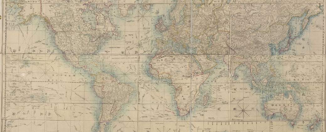 Planisferio basado en la proyección de Mercator. Créditos: Rex.