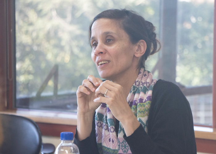 Lía Gómez, coordinadora del Programa de Cultura, UNQ. Crédito: Prensa UNQ.