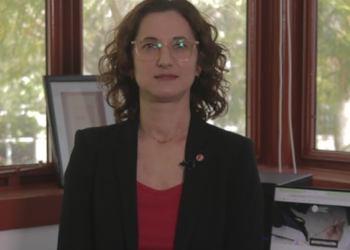 Patricia Gutti, directora del Departamento de Economía y Administración, UNQ. Crédito: UNQTV.