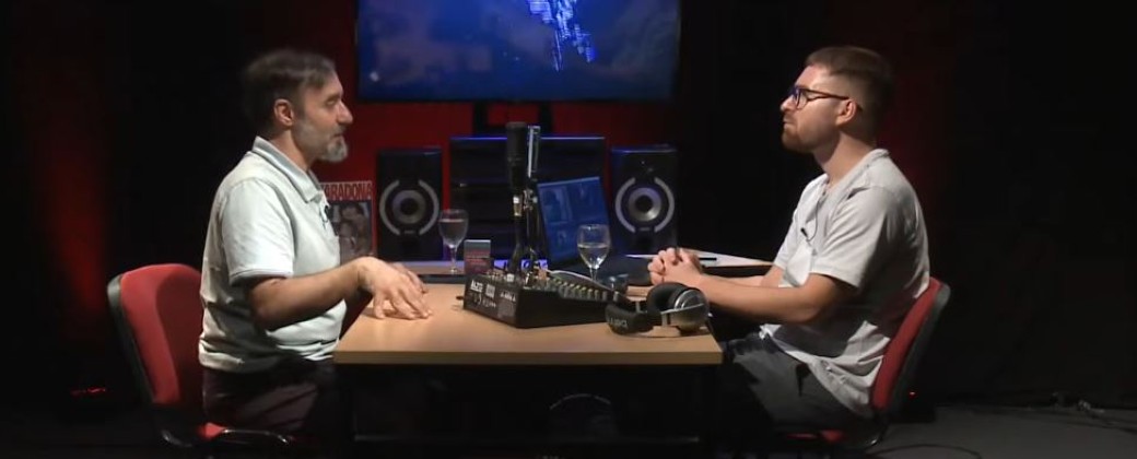 Roberto Abdala en Al borde del precicipcio. Créditos: Captura UNQ TV.