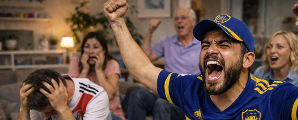  Fútbol y cerebro: el vínculo que explica la pasión argentina. Créditos: Midjourney.