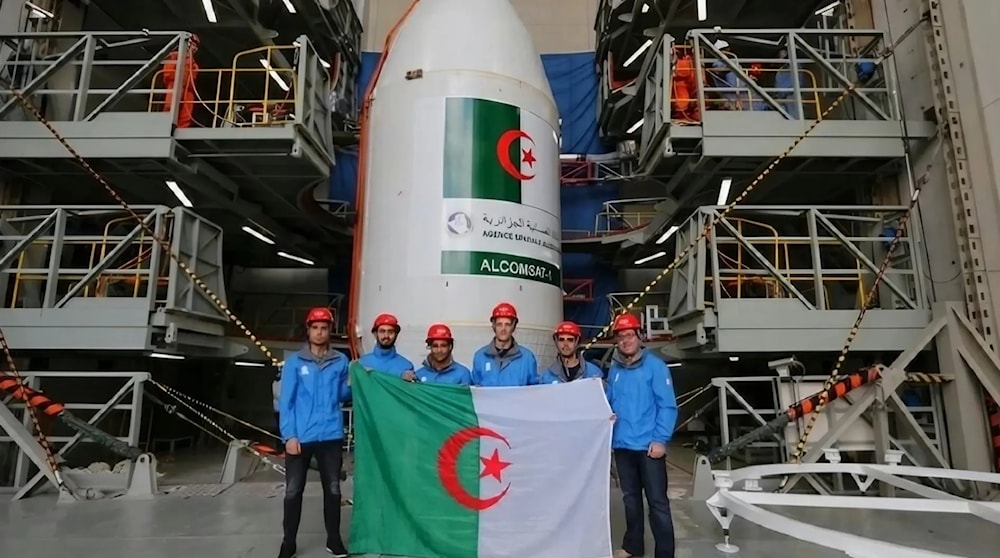 Satélite desarrollado en China a través de un convenio entre ambos países. Créditos: Al Mayadeen.