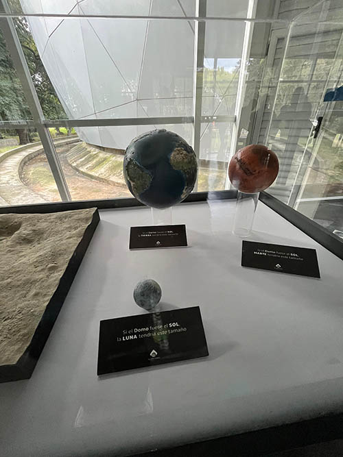 Actividades interactivas en el Planetario de la UNLP