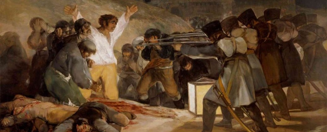 Para la portada de "Operación Masacre", Rodolfo Walsh utilizó el cuadro "El tres de mayo de 1808" del pintor español Francisco de Goya, una obra que representa los fusilamientos de los patriotas españoles por parte del ejército de Napoleón. Créditos: Radio Nacional.