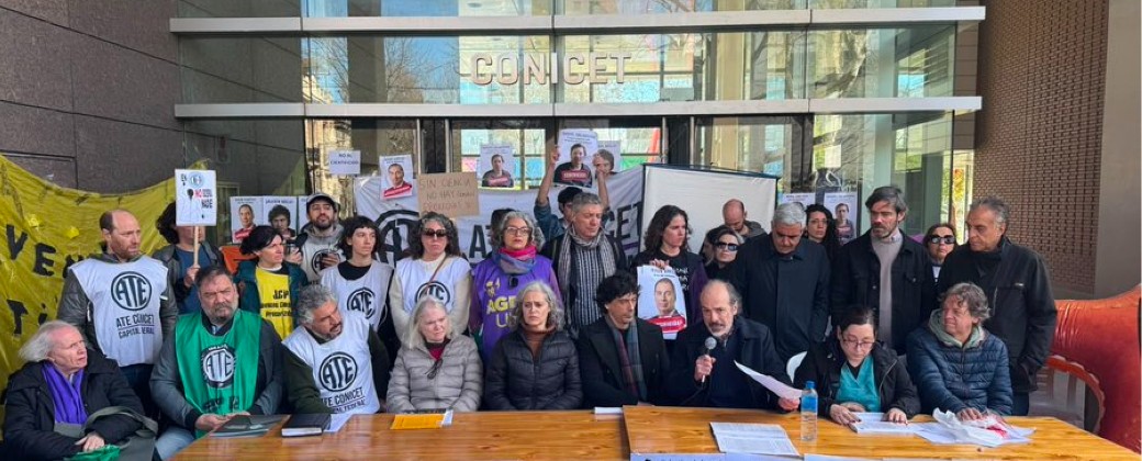 La conferencia de prensa se realizó al mediodía (imagen cedida por los investigadores participantes)