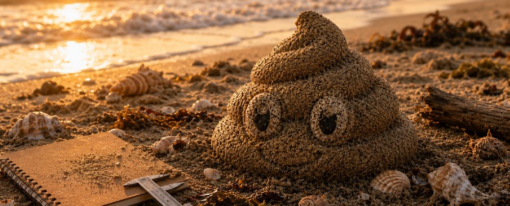 La caca, Darwin y un emoji: la física resolvió un misterio de 144 años. Crédito: Freepick.