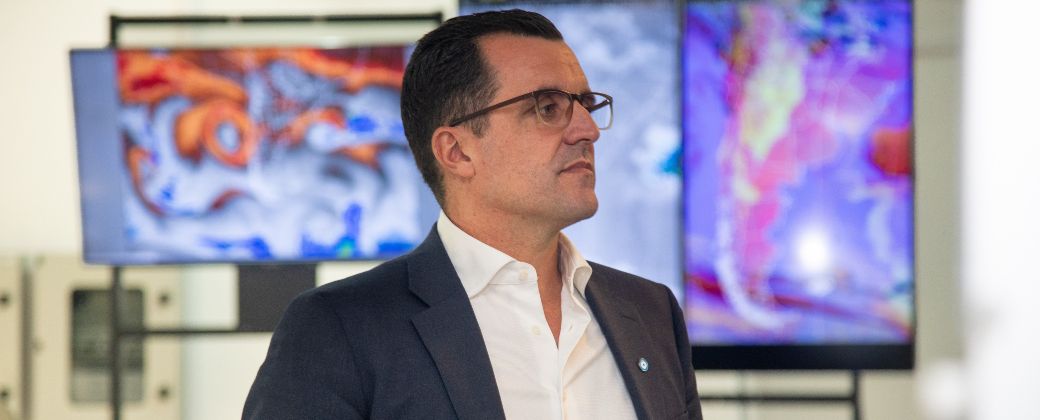 Pedro Di Nezio es especialista en El Niño. Créditos: Servicio Meteorológico Nacional.