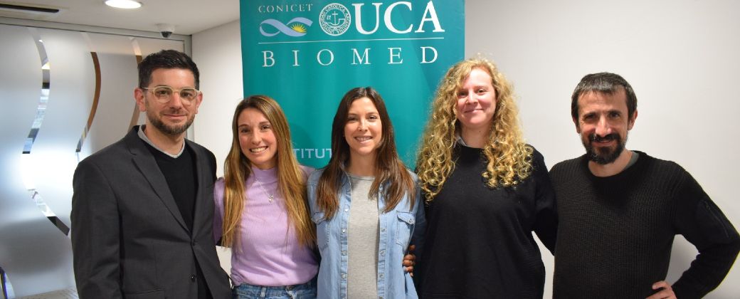 Equipo del Laboratorio de Cronofisiología del Biomed UCA-Conicet. Créditos: Universidad Católica Argentina.