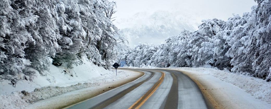 Tramo de la Ruta Nacional Nº3 que atraviesa la provincia de Tierra del Fuego de norte a sur. Créditos: Fin del Mundo.